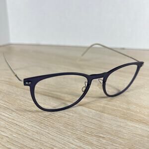 Lindberg No. 066/A89P 6529 C14M Col K108M/10 Eyeglasses Blue Frames 47-20